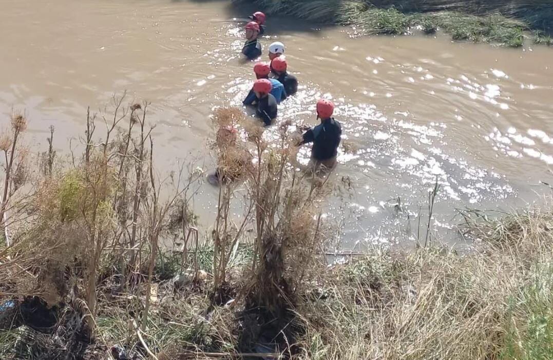 Apareció muerto el menor de 8 años que había desaparecido en un temporal de Tres Arroyos. Foto: Bomberos Voluntarios de Claromecó