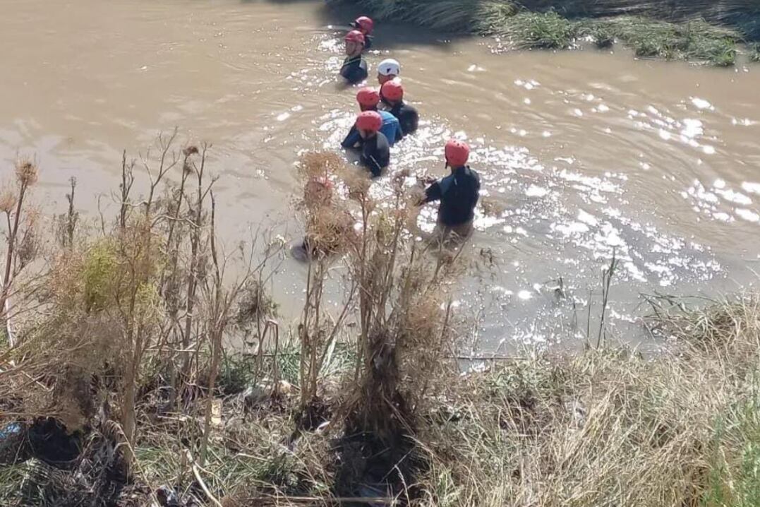 Apareció muerto el menor de 8 años que había desaparecido en un temporal de Tres Arroyos. Foto: Bomberos Voluntarios de Claromecó