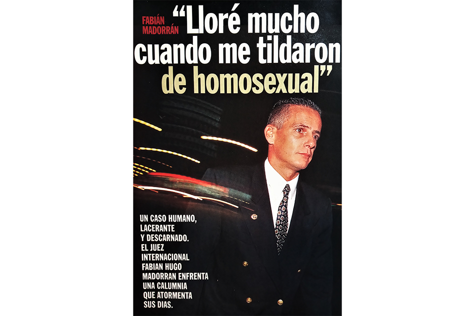 Revista El Gráfico número, 20 de abril de 1999. Crédito de fotos Maximiliano Didari.