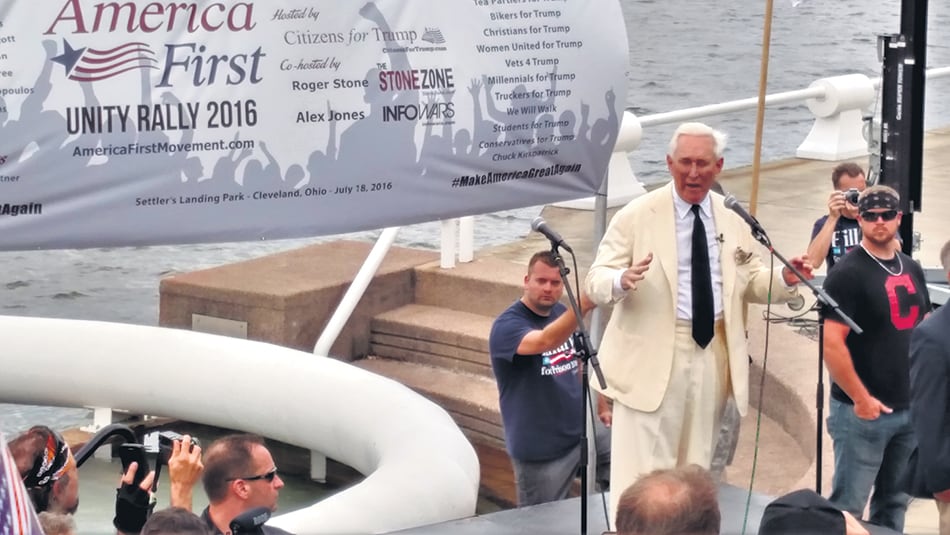 Stone supo diseminar mentiras de toda clase para sacar del medio a sus rivales políticos.