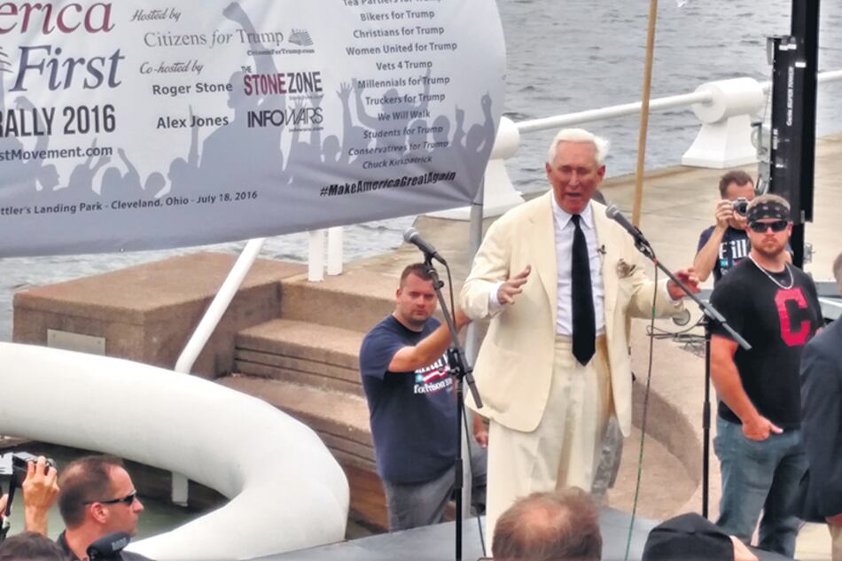 Stone supo diseminar mentiras de toda clase para sacar del medio a sus rivales políticos.