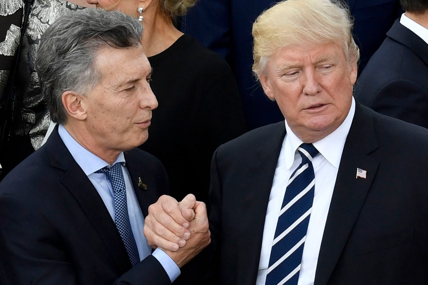 El crédito ante el FMI tomado por Macri fue gestionado vía el presidente Trump.