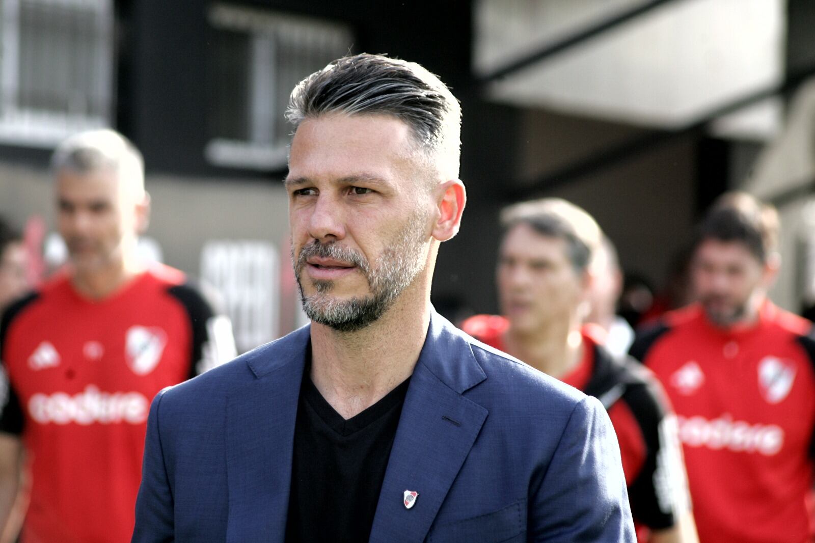 El técnico de River Martín Demichelis