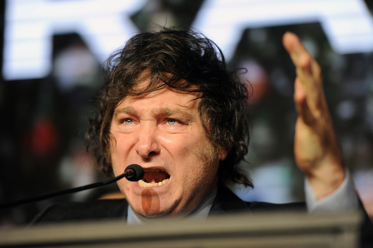 Milei trató de justificar su faltazo al Congreso.