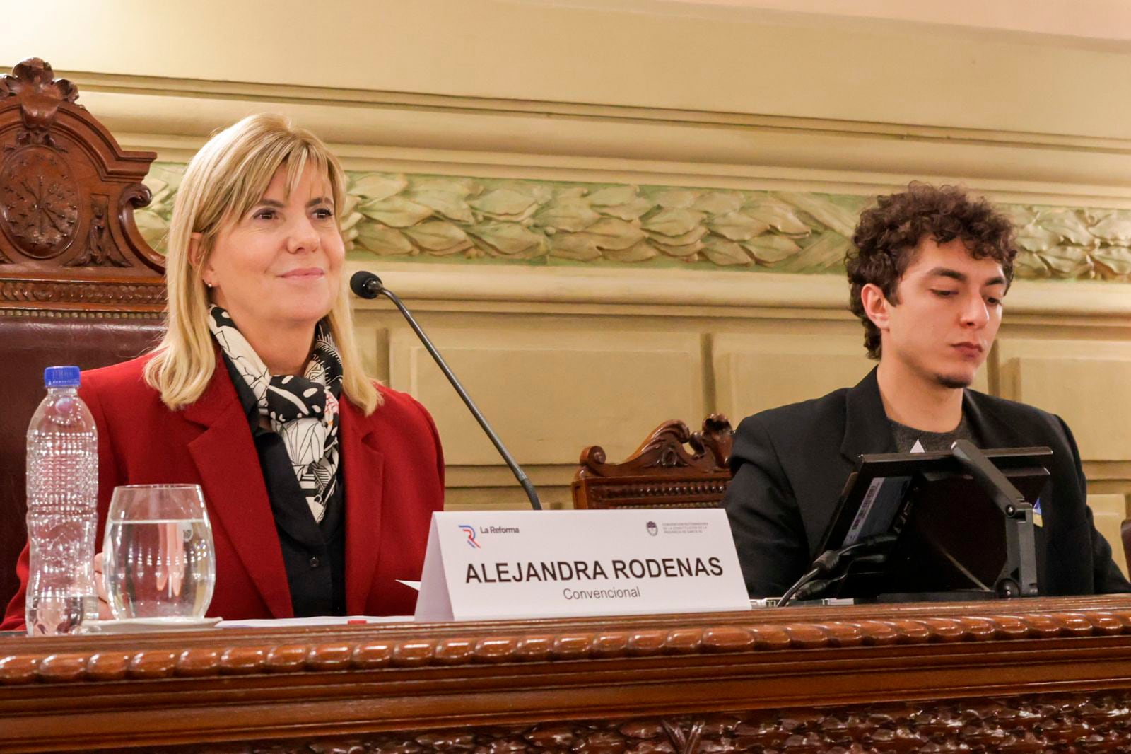 La comisión de Declaraciones, Derechos y Garantías la preside Alejandra Rodenas. 