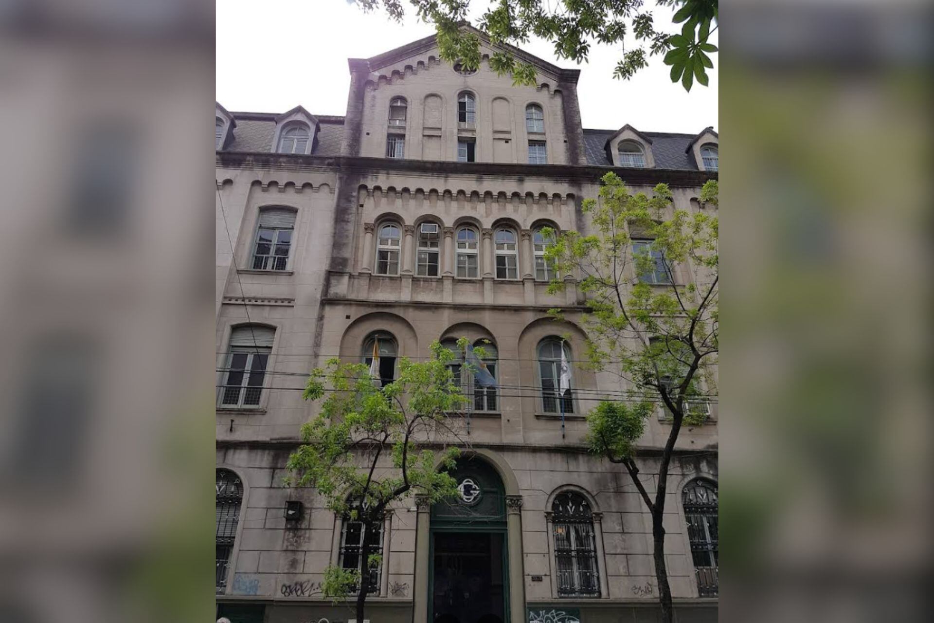 Explosión en el colegio Guadalupe de Palermo