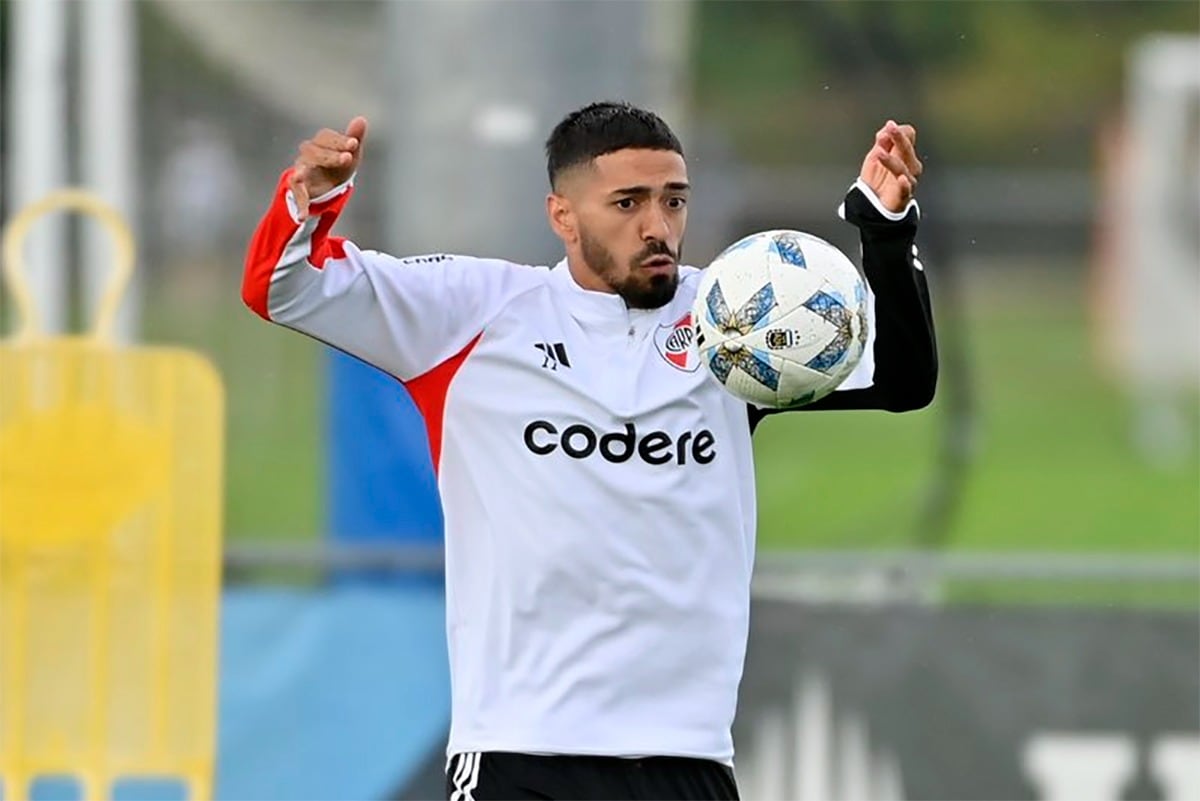 Desde que retornó a River en 2023, Lanzini jugó 16 partidos (12 como titular) y no marcó goles