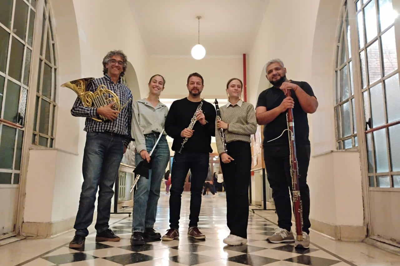 El Quinteto de Vientos del Conservatorio será el protagonista del primer encuentro.