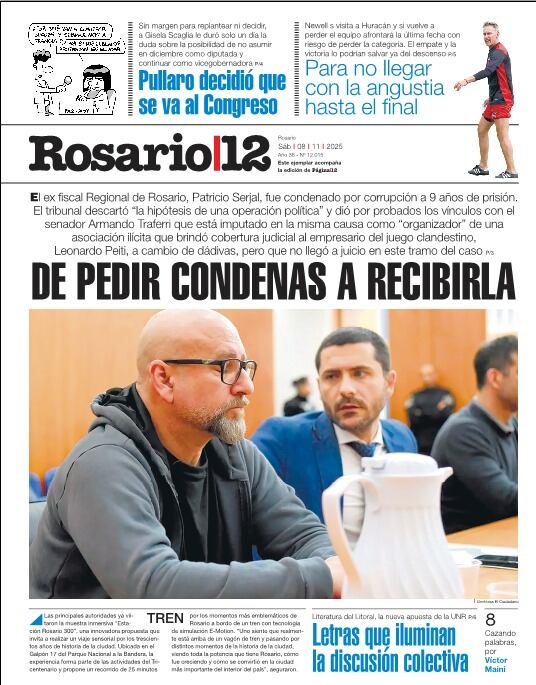 DE PEDIR CONDENAS A RECIBIRLAS - 07/11/2025