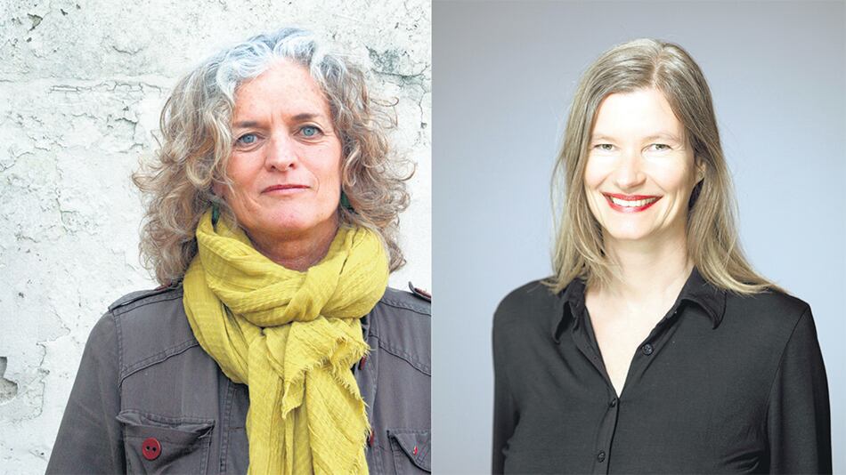 La argentina Inés Garland y la suiza Gabriela Stöckli, dos de las participantes del encuentro.