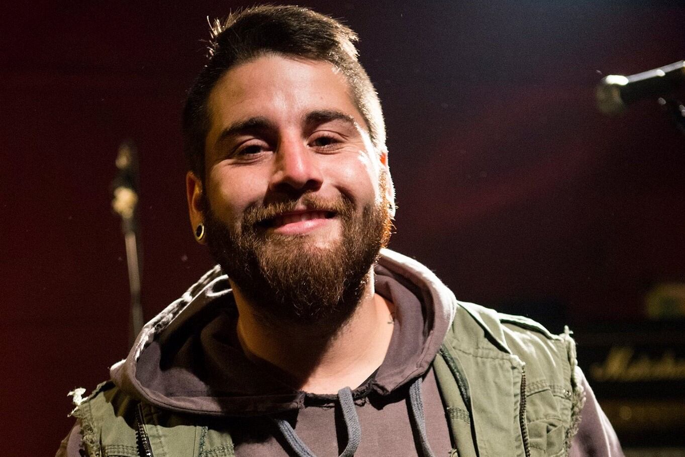 Facundo Pierpaolo, bajista de la banda local Krudo, falleció el sábado pasado, (Foto: Facebook)