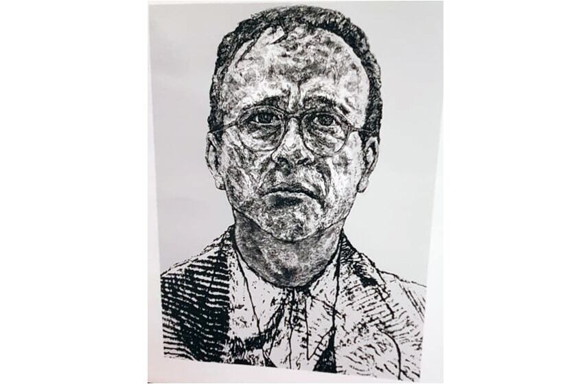 Autorretrato de Aníbal Cedrón.