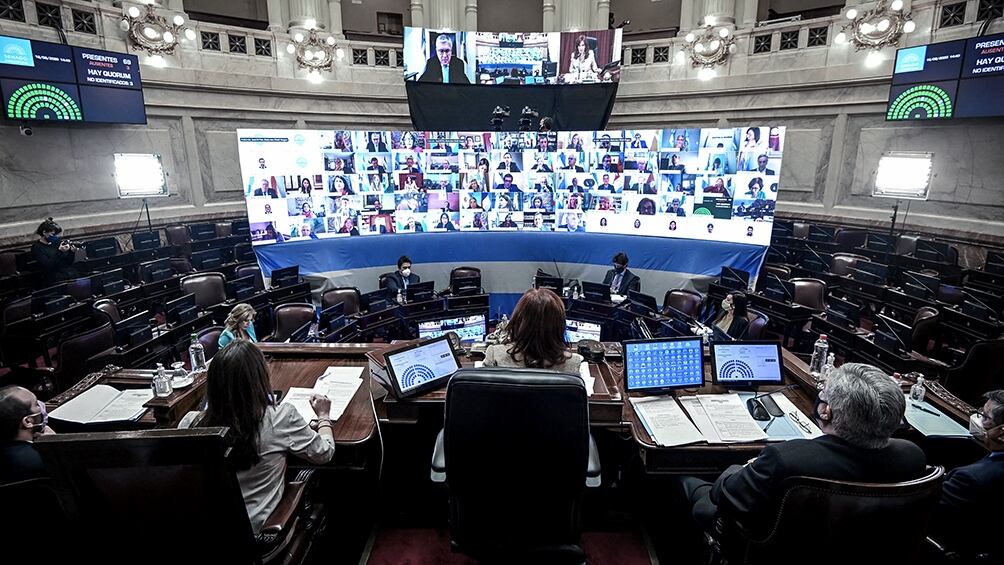 El interbloque de Juntos por el Cambio decidió ausentarse de la votación, aunque dio el debate.