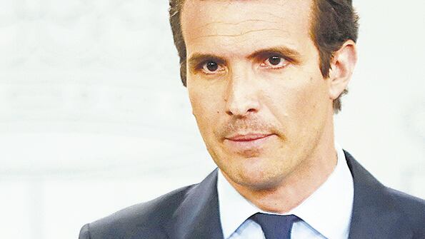 Casado, líder del PP.