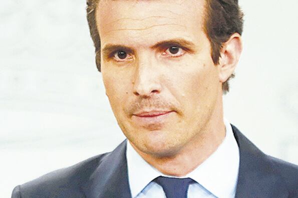 Casado, líder del PP.