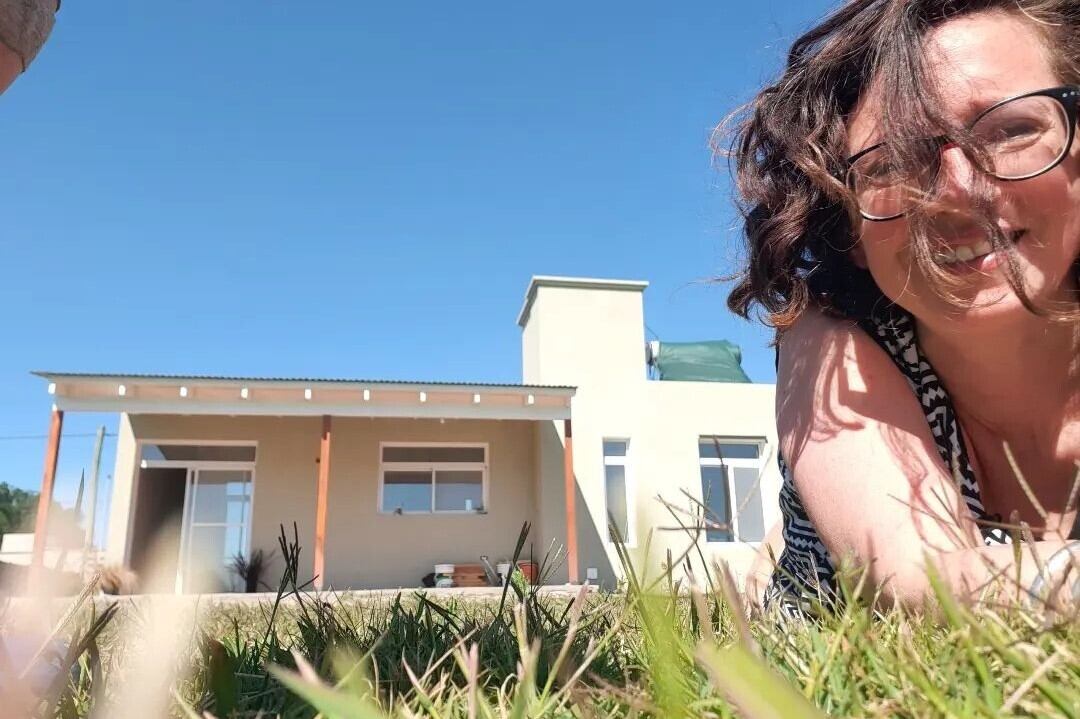 Macarena creó una cuenta de Instagram donde compartió el proceso de la construcción de su casa. Imagen: IG @la_soniadita.