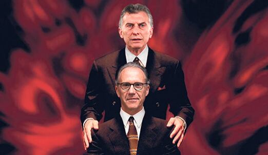 Ex presidente Mauricio Macri y juez de la Corte Carlos Rosenkrantz.