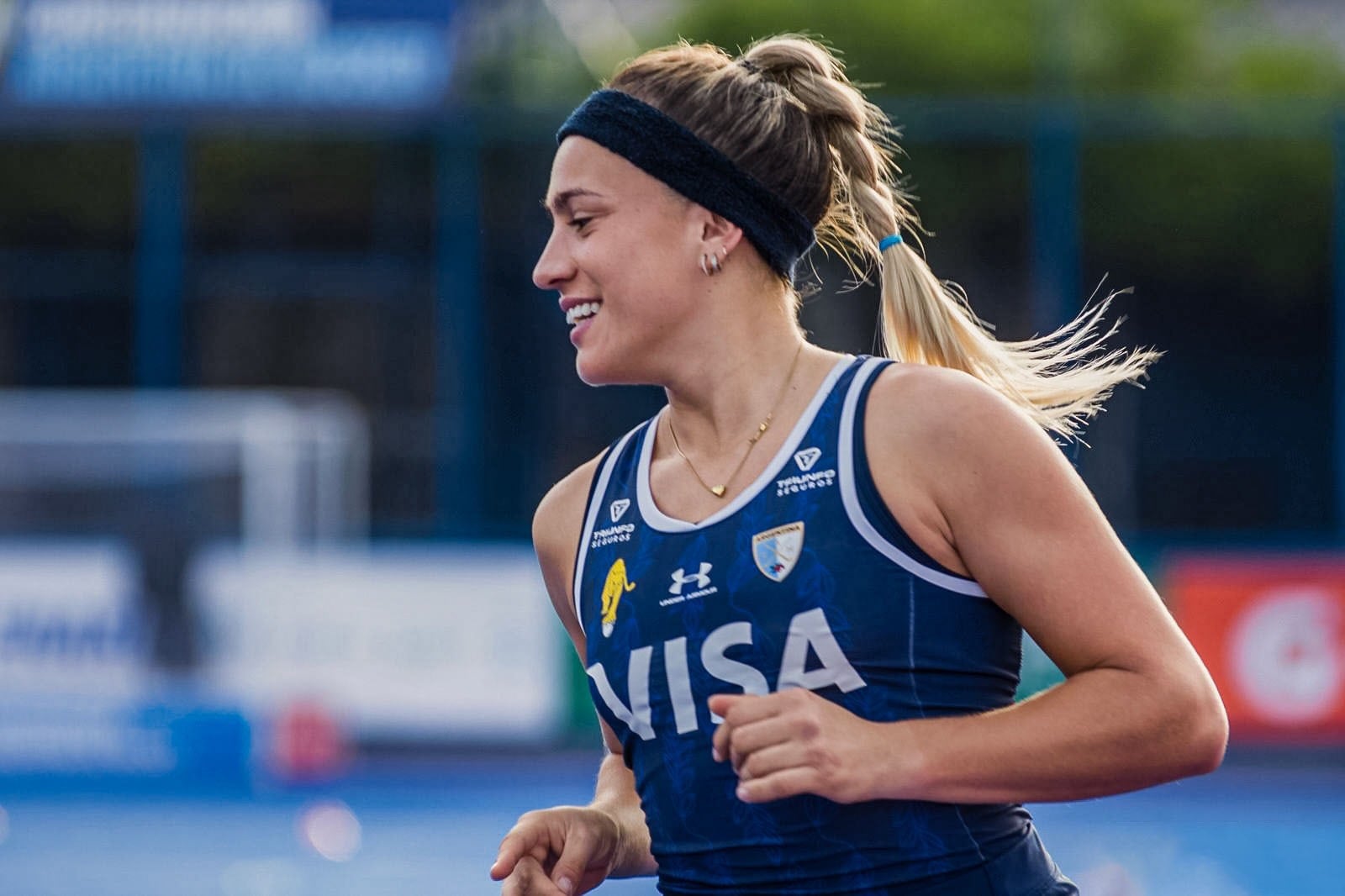 Julieta Jankunas, una experimentada en Las Leonas, con sólo 25 años