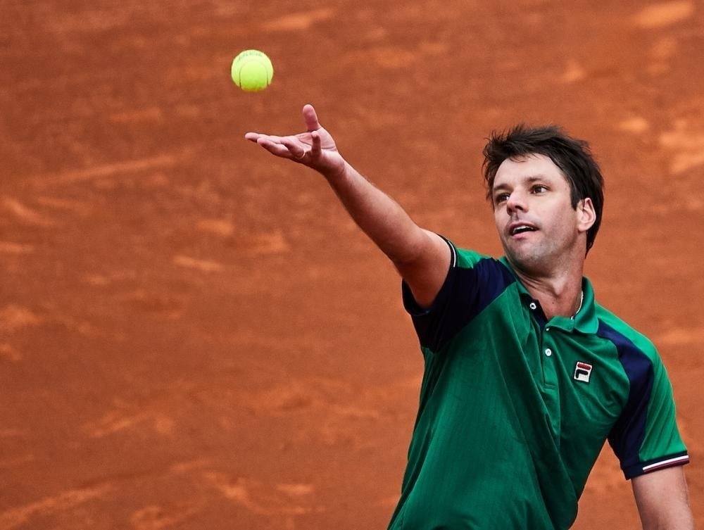 El marplatense Horacio Zeballos, top a los 38 años.