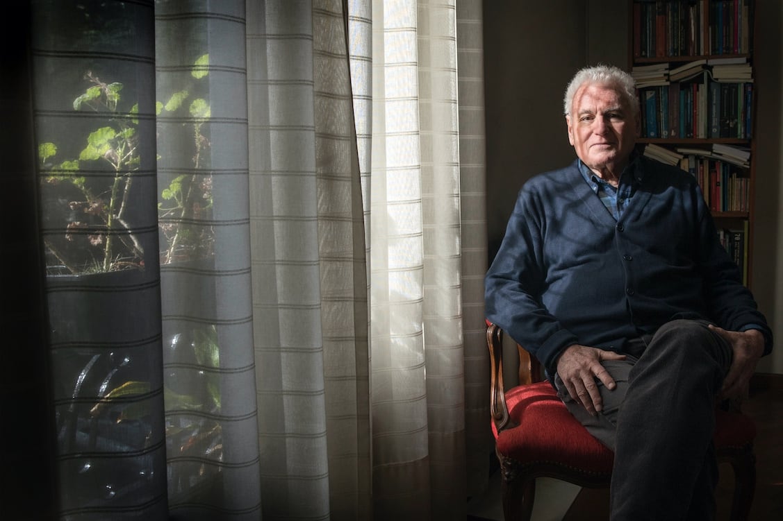 Carlos Ulanovsky, fotografiado por Nora Lezano