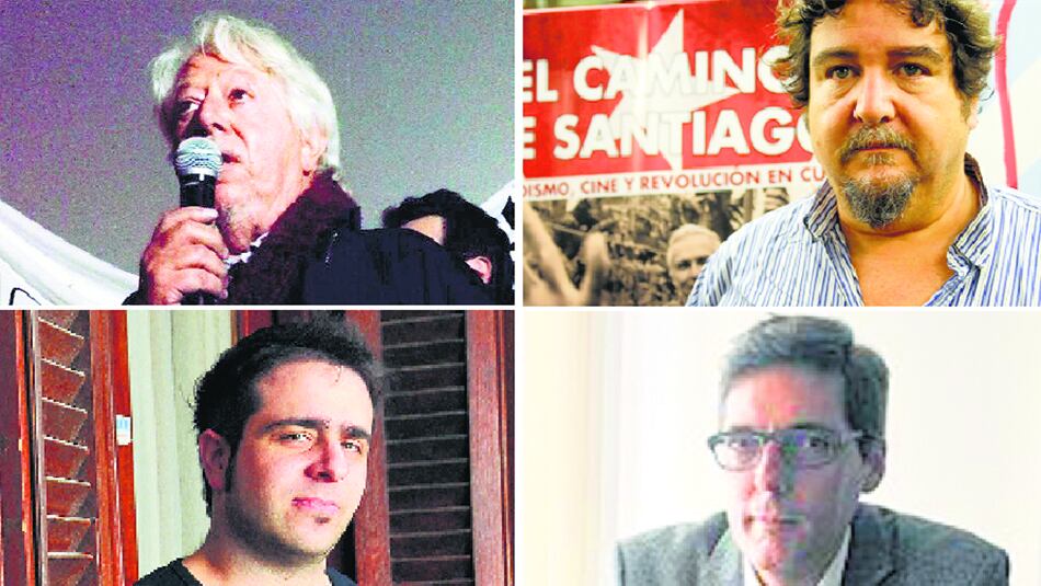 Luis Puenzo, Fernando Krichmar, Juan Pablo Gugliotta y F. Juan Lima, distintas voces desde distintos lugares.