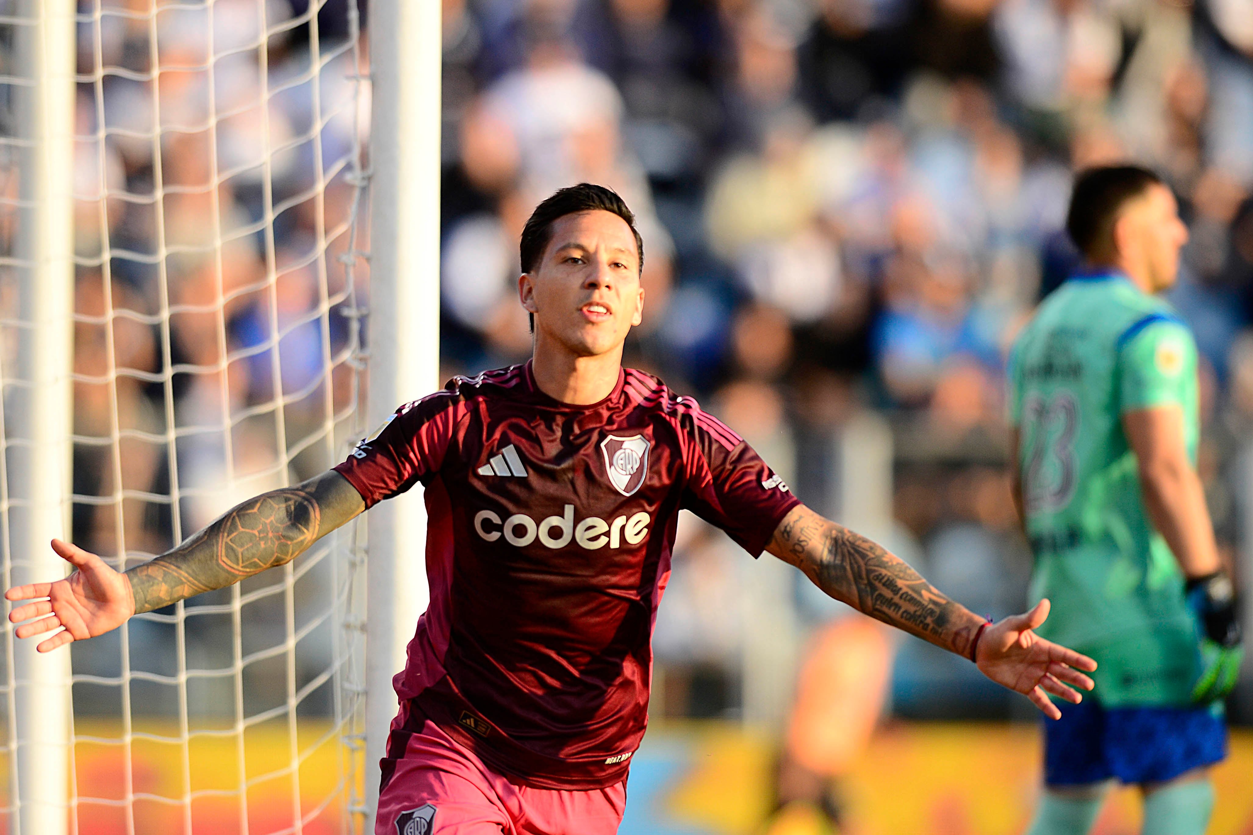 Driussi pudo convertir desde su regreso al club
