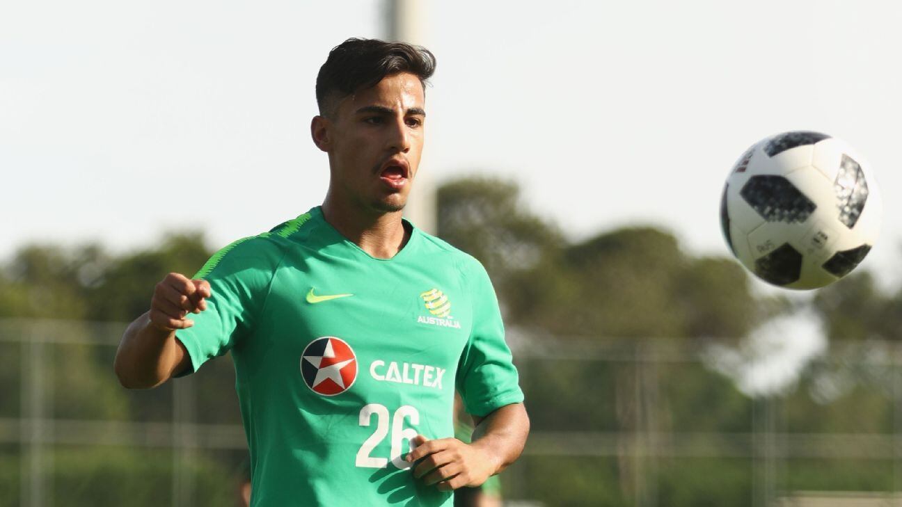 Arzani debutó en Primera este año en el Melbourne City; y en la selección mayor la semana pasada, en un amistoso.
