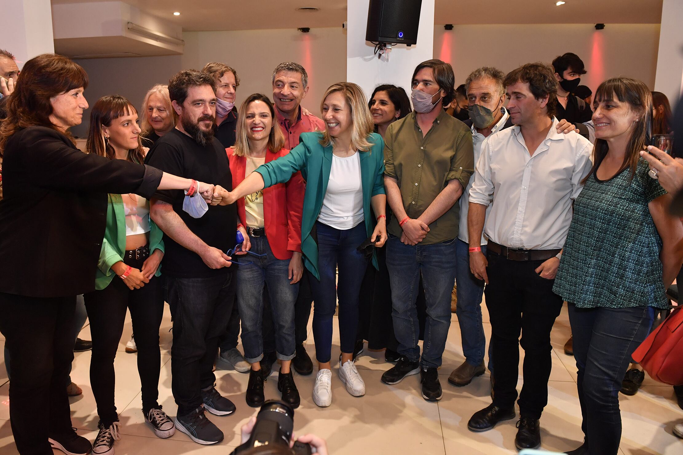 El FIT celebra los resultados. 