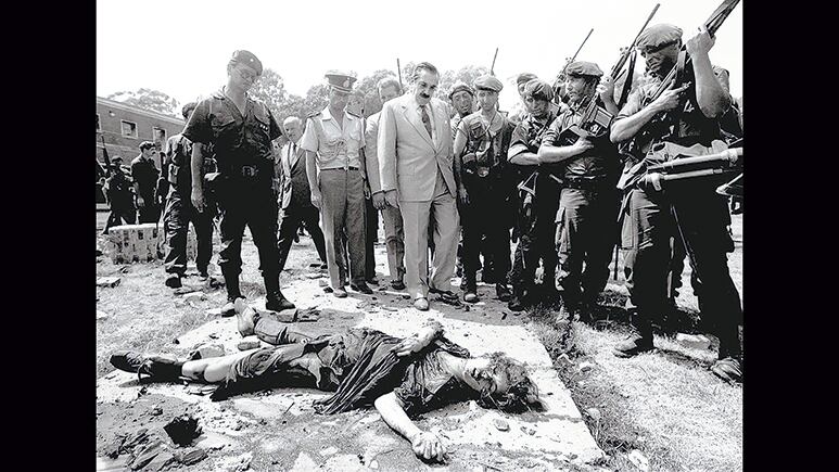 El copamiento y la represión se sucedieron entre el 23 y el 24 de enero de 1989.