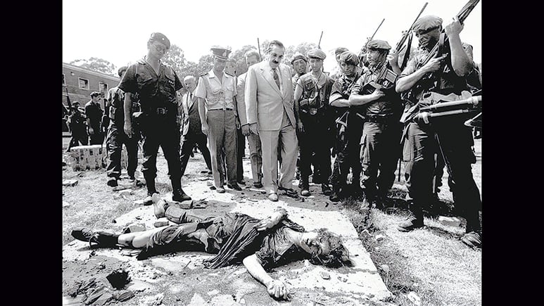 El copamiento y la represión se sucedieron entre el 23 y el 24 de enero de 1989.