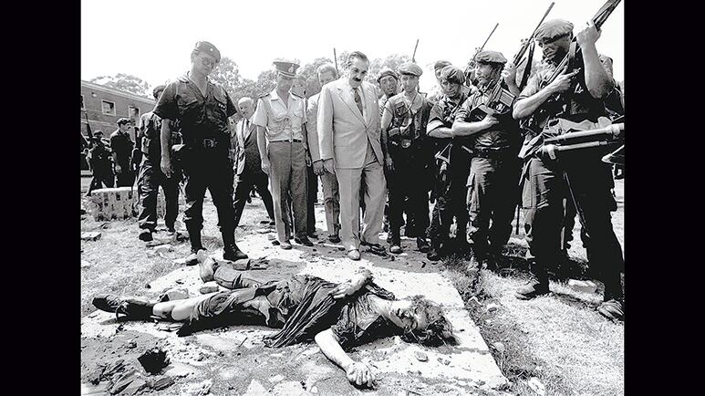 El copamiento y la represión se sucedieron entre el 23 y el 24 de enero de 1989.