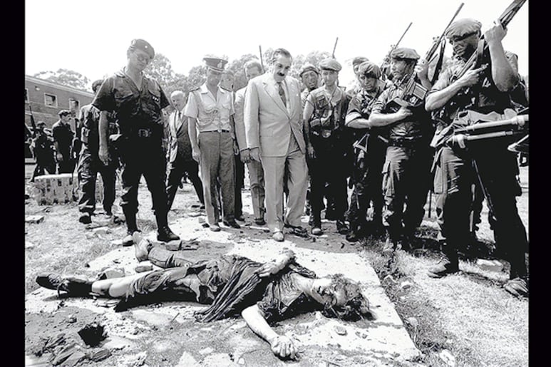 El copamiento y la represión se sucedieron entre el 23 y el 24 de enero de 1989.