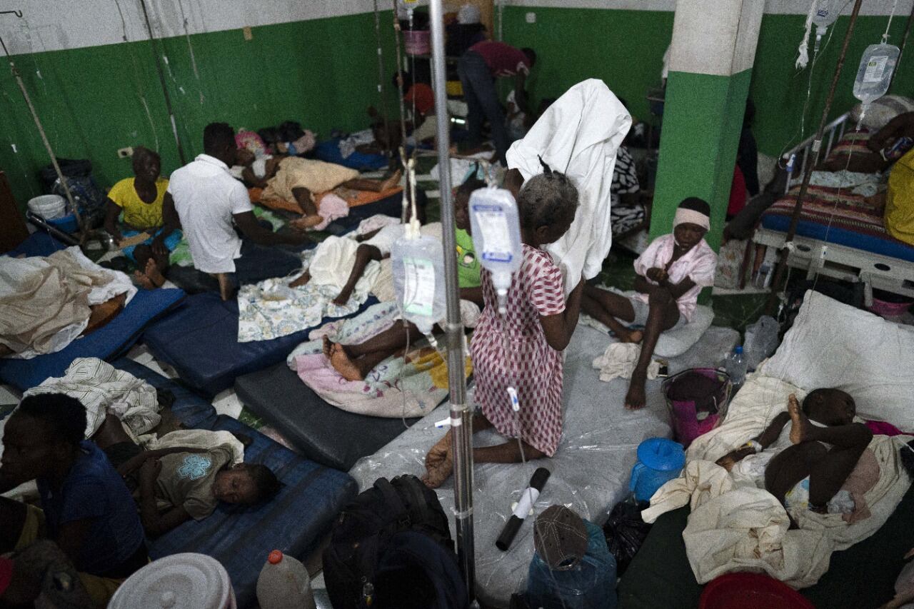 Los hospitales tras el terremoto.