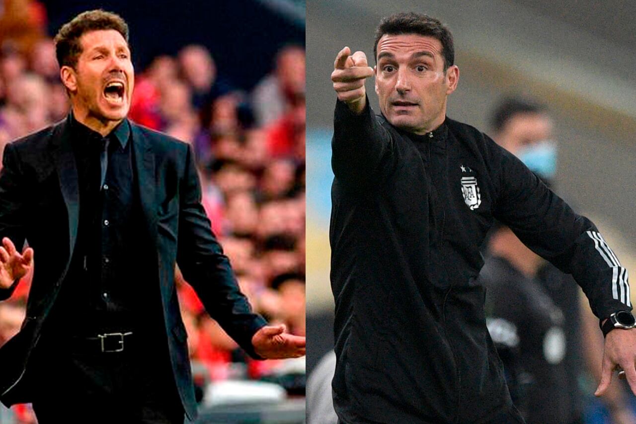 Simeone y Scaloni quedaron entre los siete candidatos pero no avanzaron a la terna final