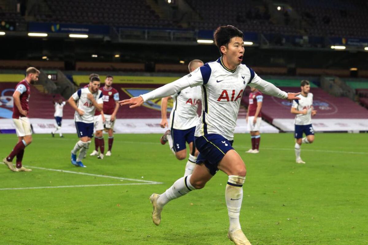 Son Heung-Min, goleador de la Premier con 8 tantos.