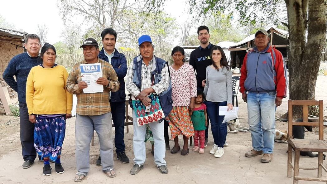 Entrega de carpetas técnicas en Salta