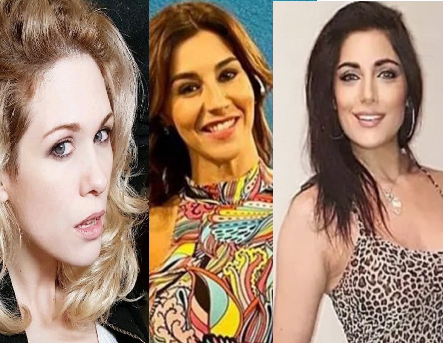 De izquierda a derecha: Lilia Lemoine, Marcela Pagano y Juliana Santillán