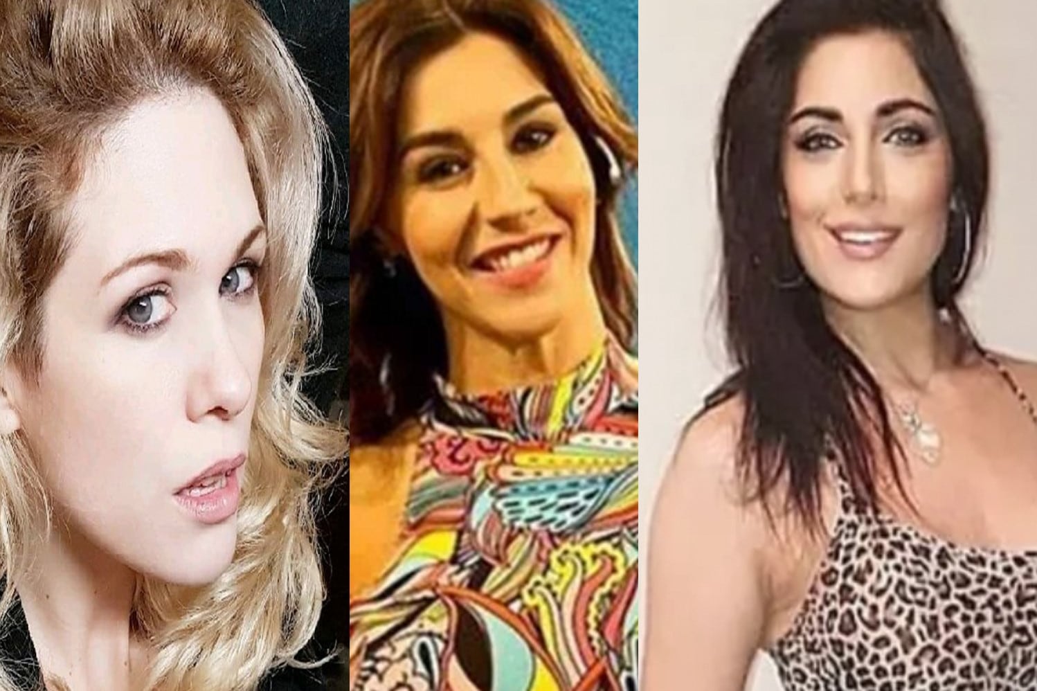De izquierda a derecha: Lilia Lemoine, Marcela Pagano y Juliana Santillán