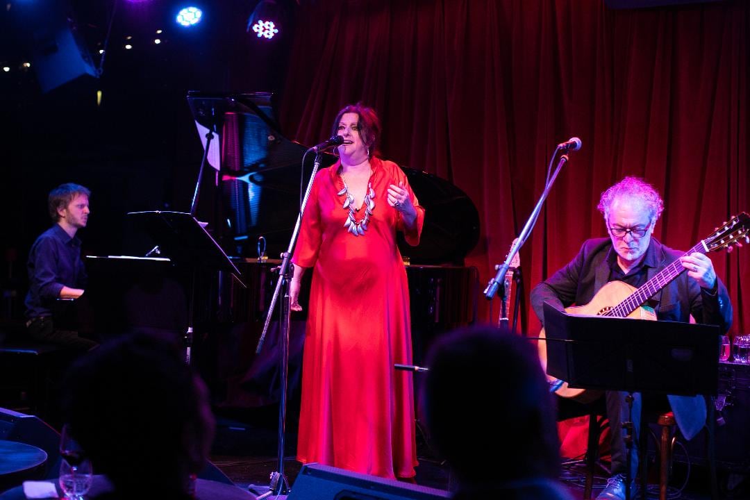 Lidia y Luis Borda, aquí acompañados por el pianista Daniel Godfrid.