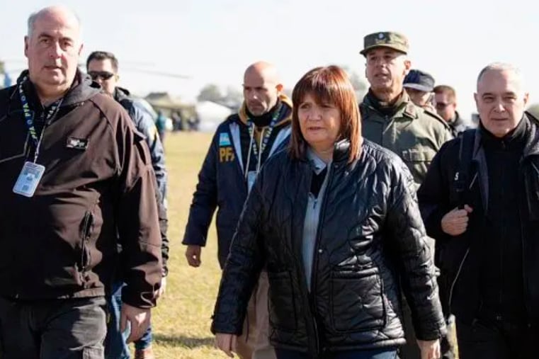 Patricia Bullrich hizo su show el domingo en 9 de Julio.