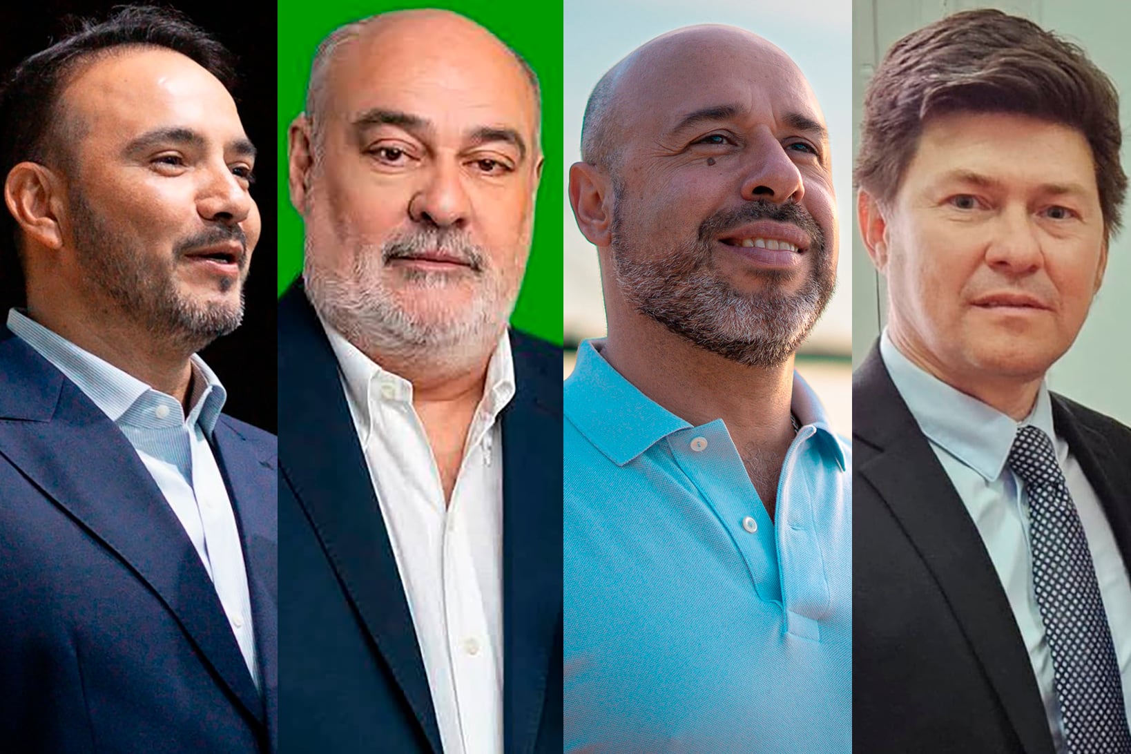 Juan Pablo Valdés, Ricardo Colombi, Martín "Tincho" Ascúa y Lisandro Almirón.