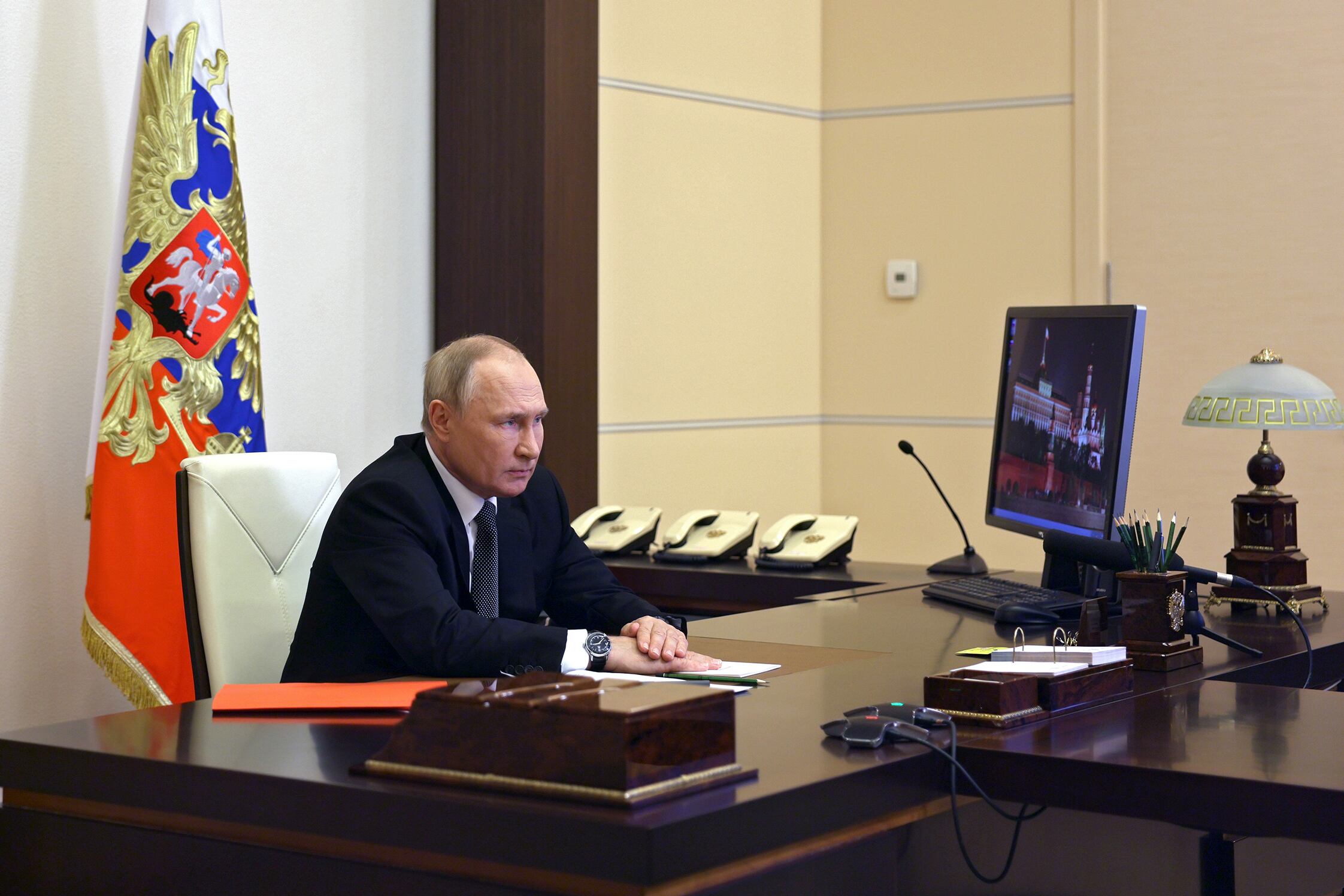 Putin impuso laley marcial en los territorios ocupados.