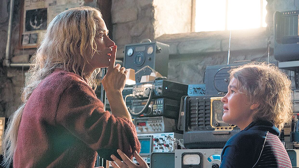 Un lugar en silencio opera por sustracción, y no sólo de la voz.