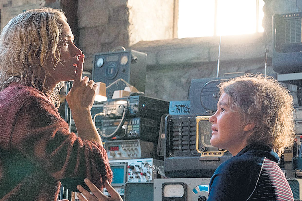 Un lugar en silencio opera por sustracción, y no sólo de la voz.