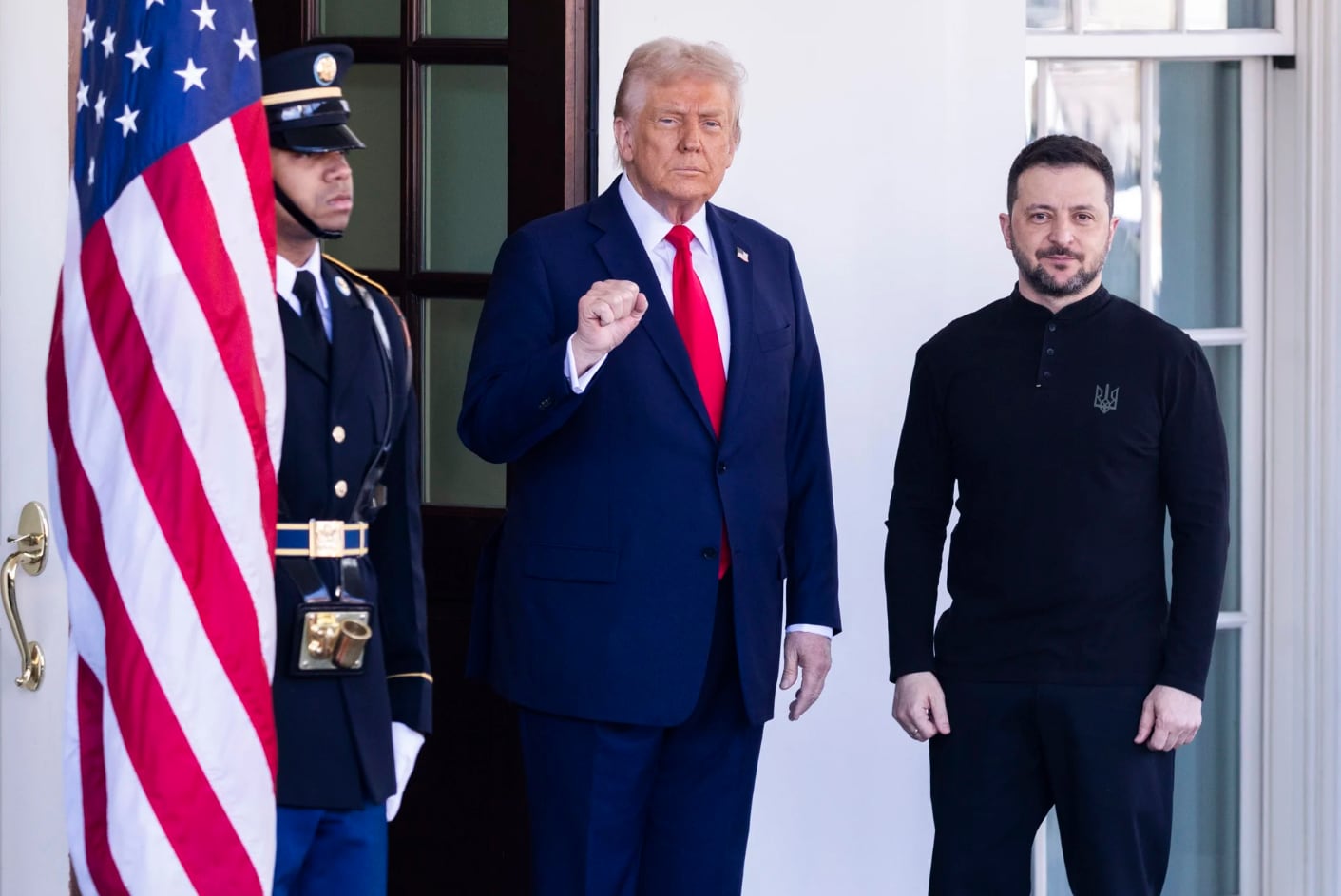 Trump y Zelenski en la Casa Blanca.