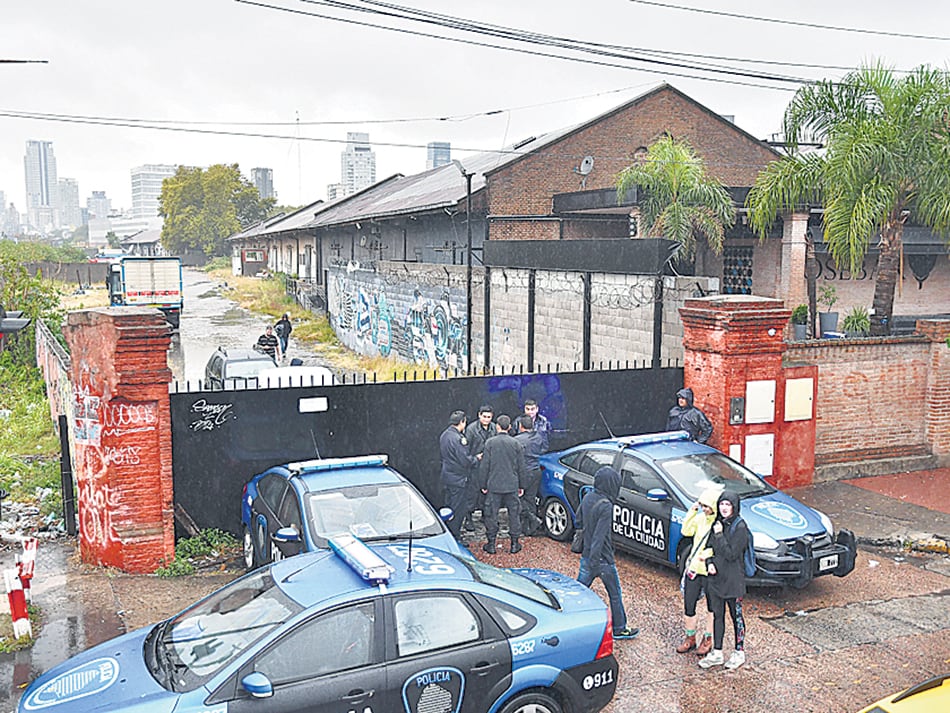 La “Villa Hollywood”, junto al Ferrocarril San Martín, en Palermo.
