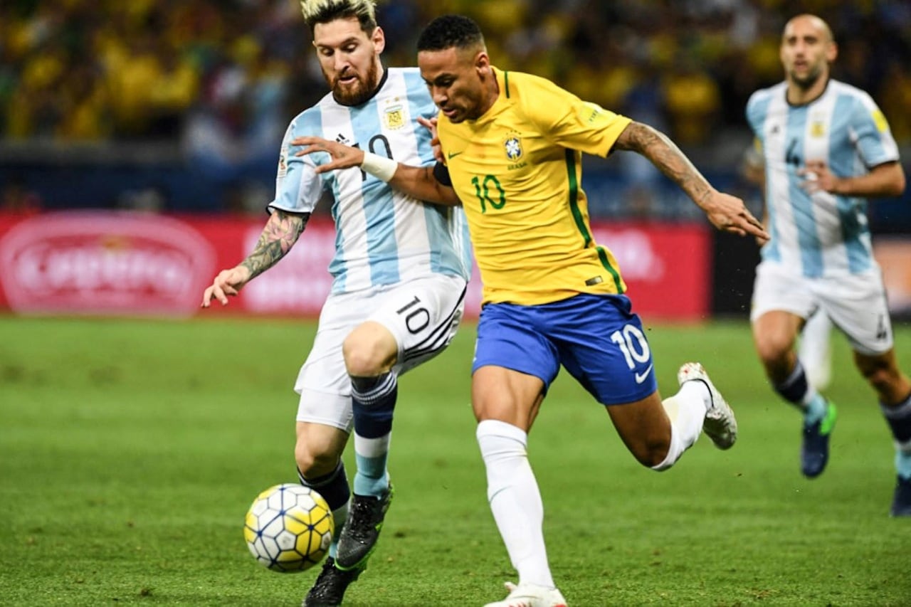 Lionel Messi y Neymar, en el duelo de las Eliminatorias rumbo a Rusia 2018