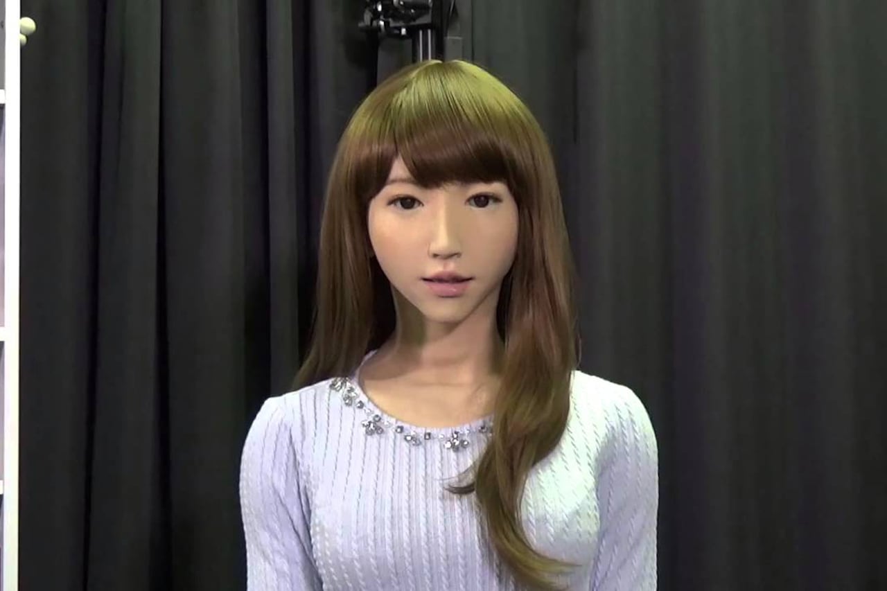 Erica, androide y futura estrella de televisión