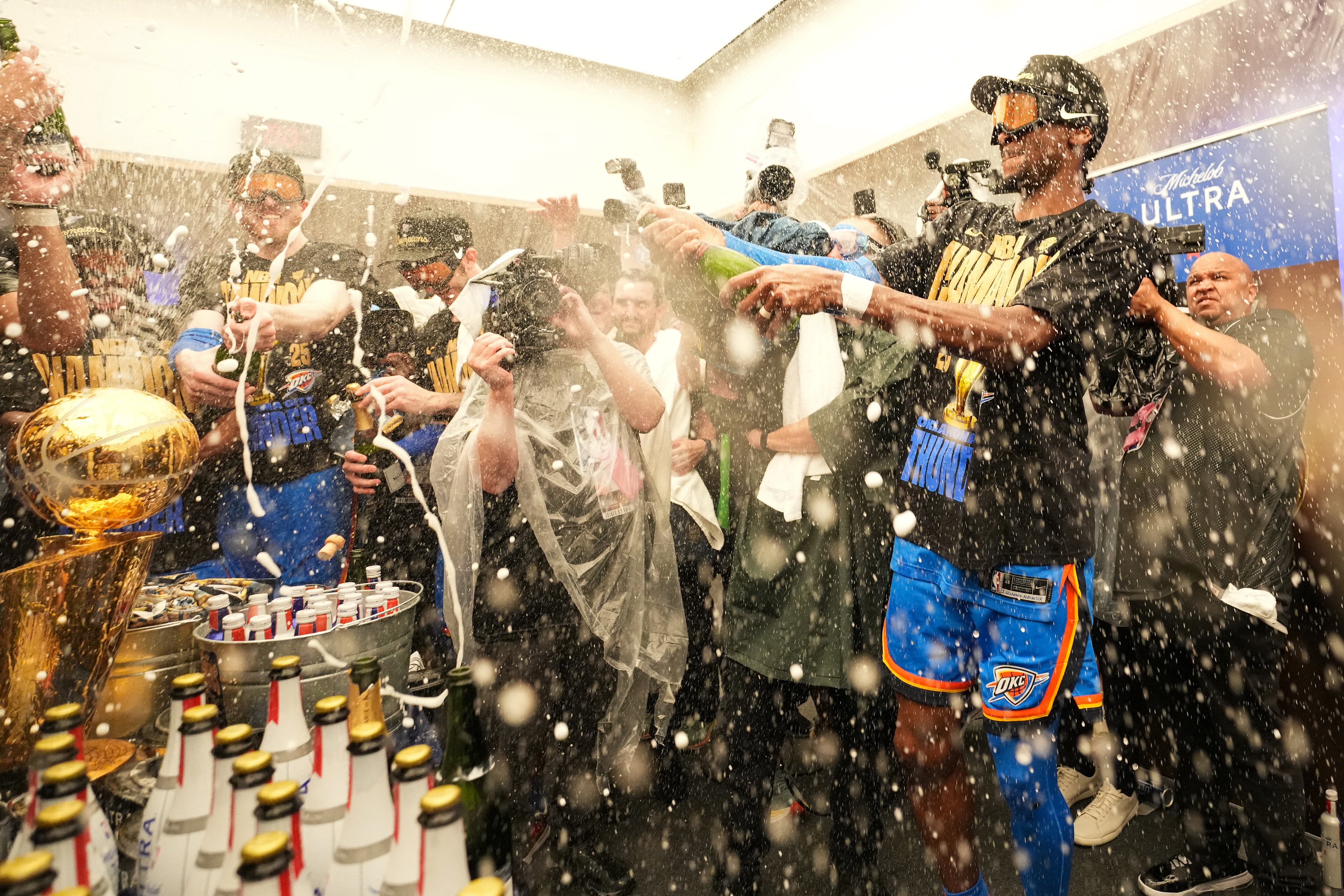 Oklahoma celebró su primer título en la NBA