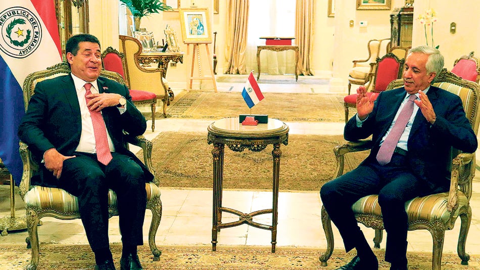 El presidente Cartes se reunió ayer con el canciller de Qatar, sultán Bin Saad al Muraikhi.